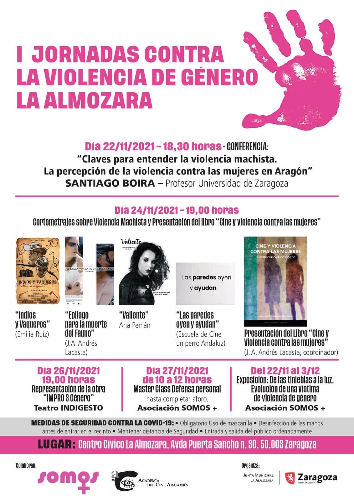 I Jornadas contra la violencia de género La Almozara